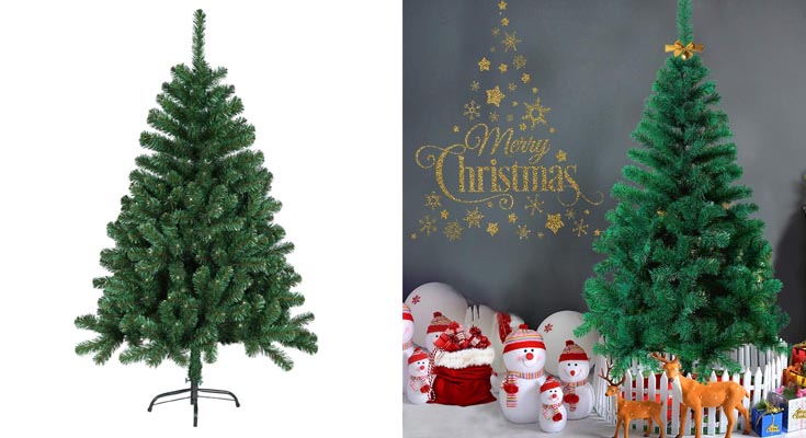 HENGMEI 240cm Artificial Árbol de Navidad Decoración Navideña