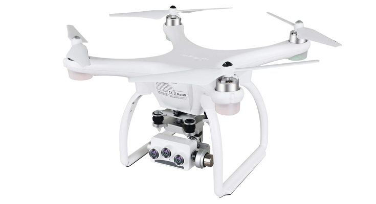 UPAIR Two dron cuadricóptero con cámara 3D 4K