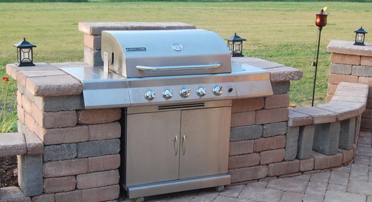 Have Your Own Built-in Barbecue