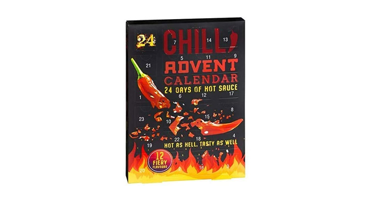 24 Days of Hot Sauce - Chilli Lovers Advent Calendar