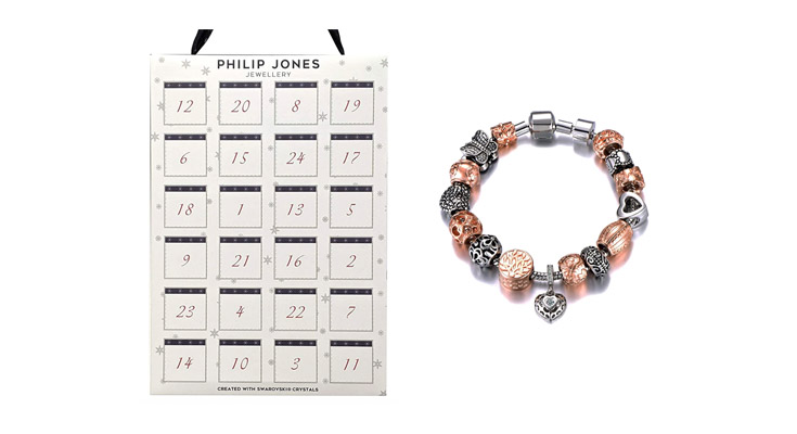 Philip Jones Calendario de Adviento creado con cristales austriacos